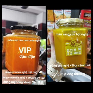 Hũ sâm tươi Hàn - Curcucmin - Mật ong