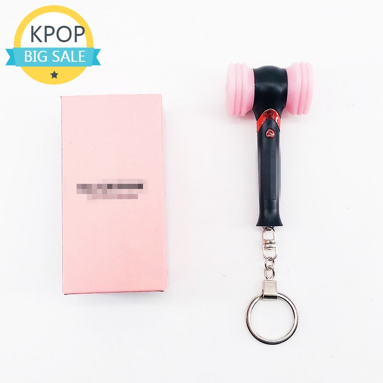 Móc Khóa Mini Phát Sáng Hình Cây Búa Của Nhóm Nhạc Blackpink