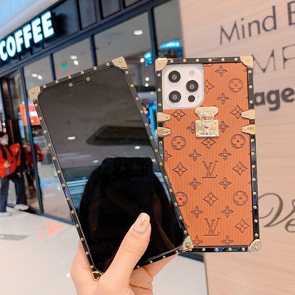 Ốp Điện Thoại Hình Vuông Chống Va Đập Cho Iphone 11 12 Pro Max 13 Pro Max 7 Plus 11 Pro Max 8 Plus XR