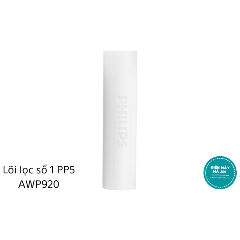 Bộ lõi lọc nước 123 Philips AWP920 AWP921 AWP922 - Hàng chính hãng