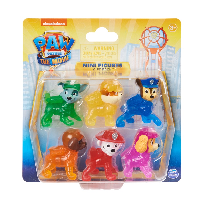 Đồ Chơi PAW PATROL Bô 6 Chó Cứu Hộ Mini The Movie 6060547