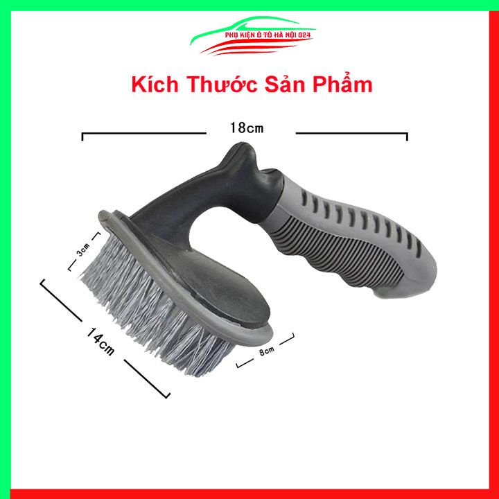 Bàn chải chăm sóc vệ sinh bánh xe ô tô chuyên dụng chữ T