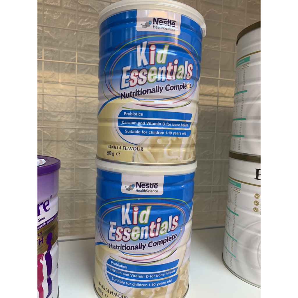Sữa Kid Essentials Úc Chính Hãng Nestlé 800G (1-10 tuổi)