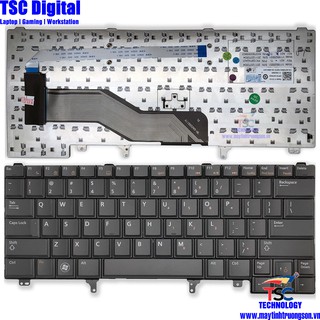 Bàn Phím Laptop DELL E6420 E6430 E6230 E6330 Có LED | Maytinhtruongson.vn