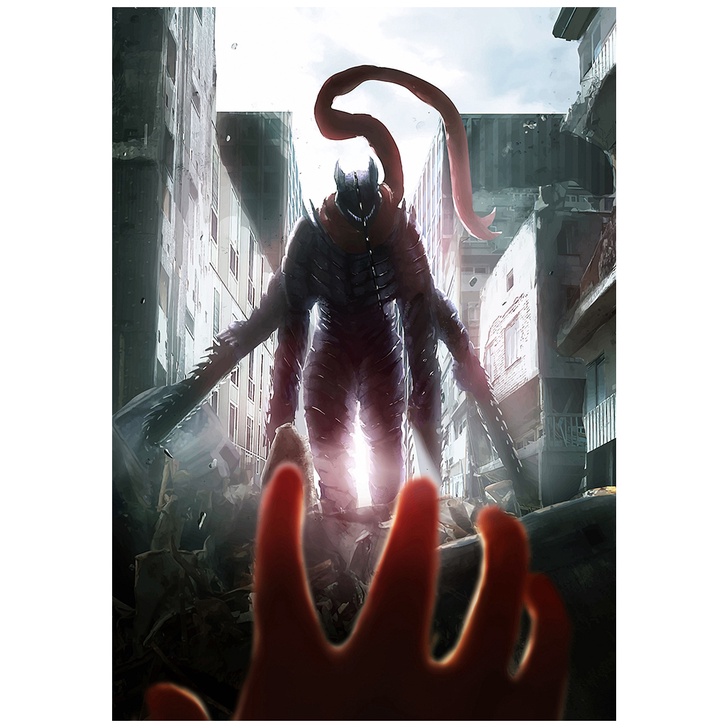 Poster Phim Hoạt Hình chainsaw man Phong Cách retro Trang Trí Nội Thất