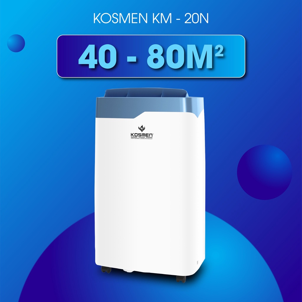 Máy hút ẩm dân dụng Kosmen KM-20N - Hàng chính hãng, Bảo hành 24 tháng