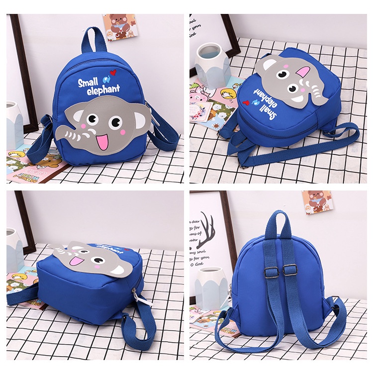 Balo cho bé mầm non trẻ em mẫu giáo (1-4 tuổi) balo cho bé đi nhà trẻ Elephant KGB011