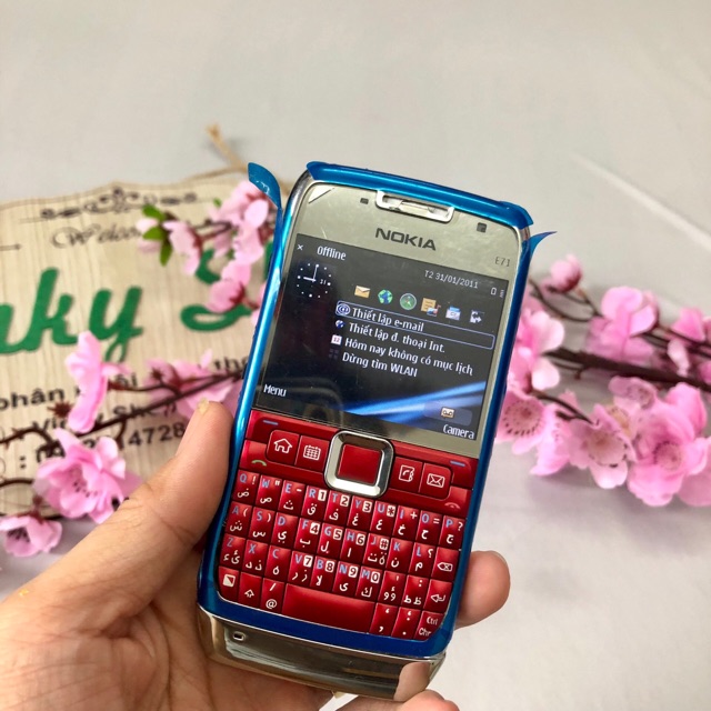 [Freeship toàn quốc từ 50k] Điện Thoại Nokia E71 main zin chính hãng có pin và sạc Bảo hành 12 tháng