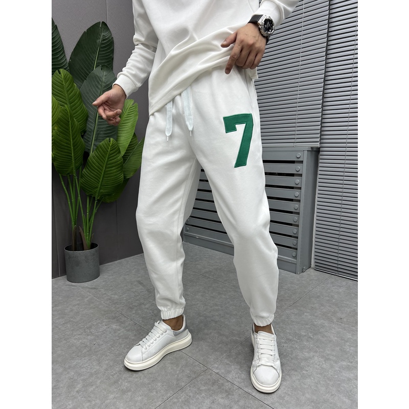 Quần Nỉ Jogger Bo Gấu  In 5D Số 7 Phong Cách, Trẻ Trung, Năng Động, Cá Tính Mã GAREM777