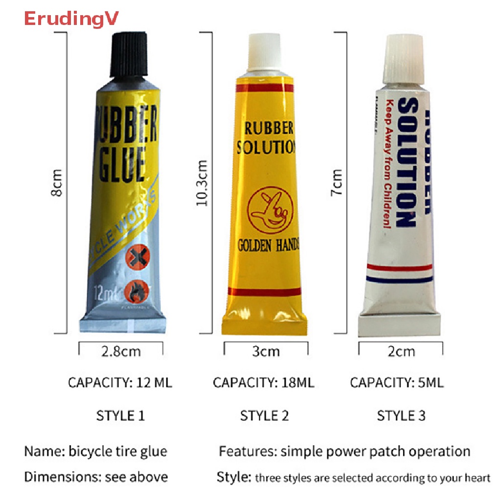 Bộ 5 Miếng Dán Cao Su Vá Lốp Xe Đạp