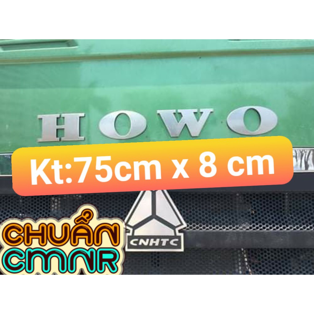 TEM CHỮ HOWO SIÊU NÉT  hàng tốt giá rẻ