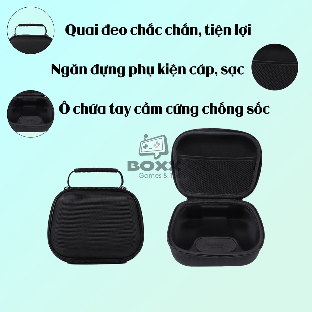 Bao đựng chống sốc cho tay cầm xbox one S, PS4, PS5, Pro Controller chính hãng Dobe