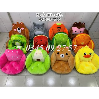 Đệm lót ghế ngồi văn phòng - Nệm ngồi bệt tựa lưng thư giãn - SIZE TO - Nệm lót ghế sofa.