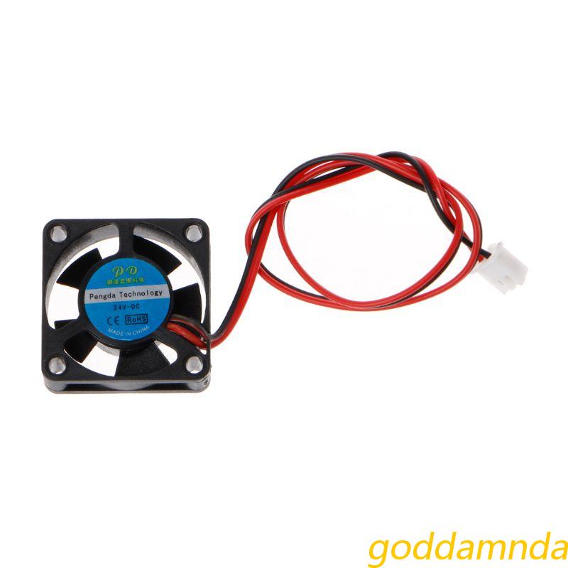 Quạt Tản Nhiệt CPU Không Chổi Than 3010 24V 2Pin 30x30x10mm Cho Máy In 3D