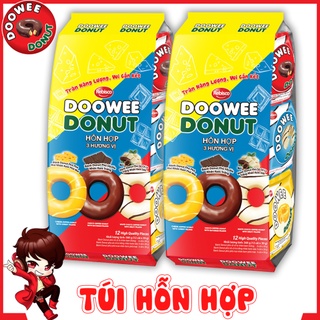 Túi Bánh Donut kết hợp 3 vị (trứng-phô mai-kem sữa)