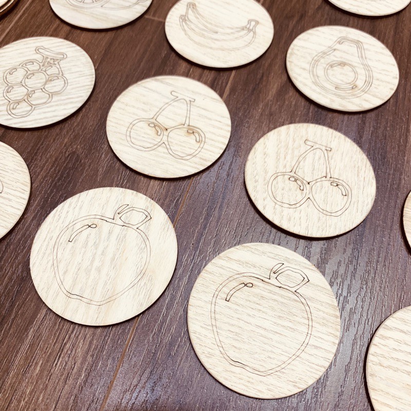 Học Liệu Montessori Giúp Trẻ Từ 1 Đến 4 Tuổi Rèn Luyện Trí Nhớ,Đồ Chơi Gỗ Thông Minh