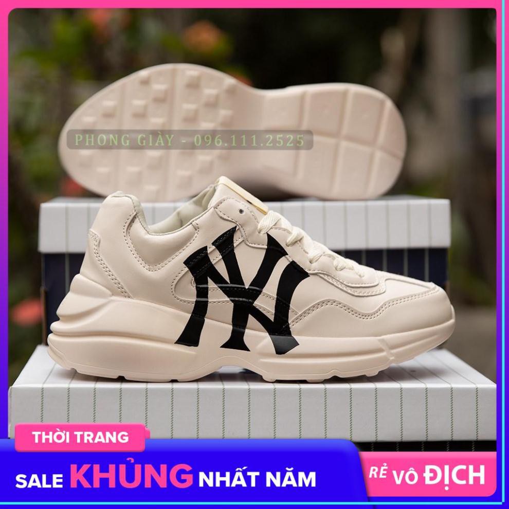 Flatsale - Giày Sneaker Nam Nữ Cổ Cao Chữ Đen (Kèm Box - Bill)