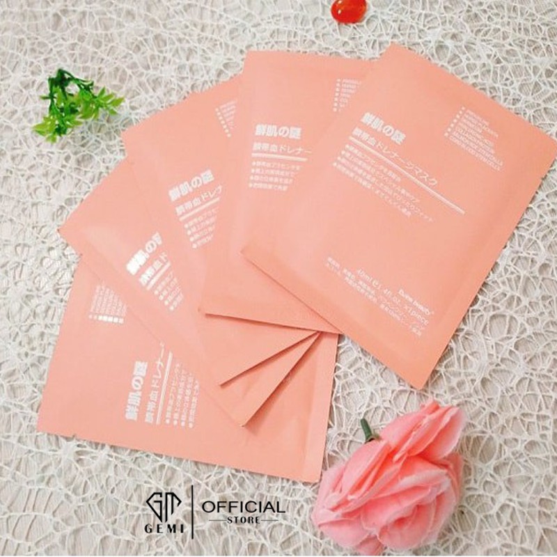 Mặt Nạ Nhau Thai Cừu 💞𝑭𝒓𝒆𝒆𝒔𝒉𝒊𝒑💖 Mask Cuống Rốn Tế Bào Gốc Nhật Bản Rwine Beauty Mặt Nạ Dưỡng Trắng Da - Cấp Ẩm -Thải Độc | BigBuy360 - bigbuy360.vn