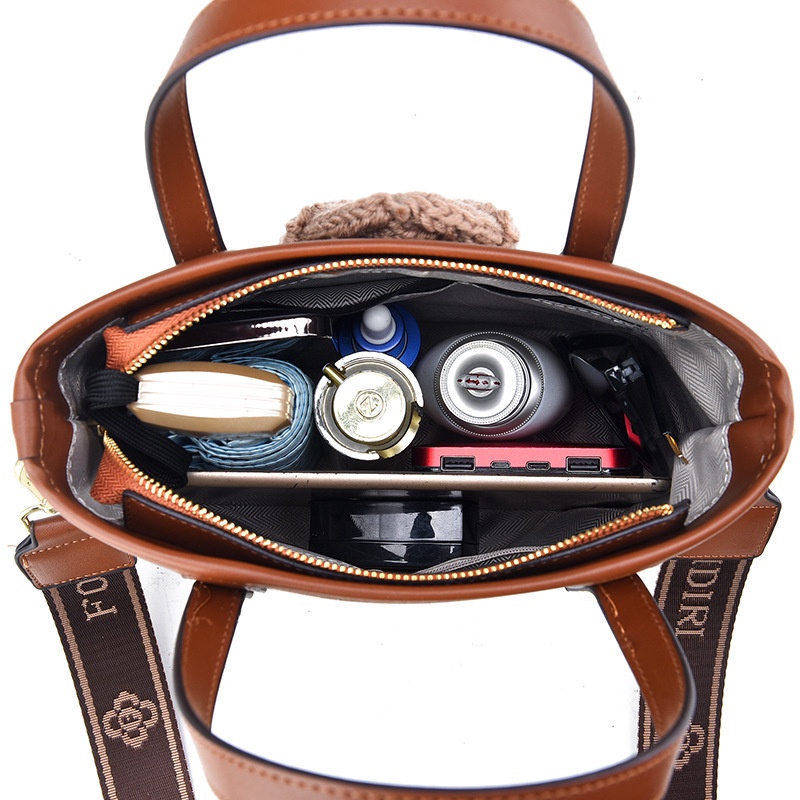 Túi xách da CHUWANGLIN đeo chéo cỡ nhỏ thời trang sành điệu dành cho nữ