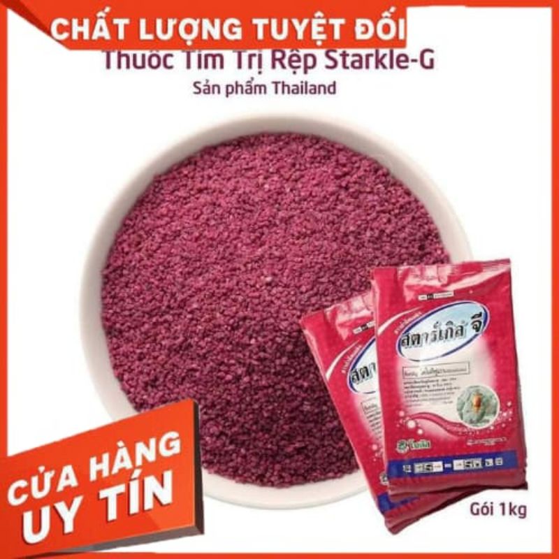 Thuốc Tím Diệt rệp vừng,  bọ phấn trắng, bọ trĩ, rệp sáp, mọt ngũ cốc, bọ rùa, bọ cánh cứng, cào cào ăn lá, mối .
