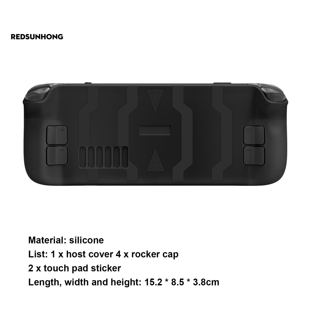 1 Bộ Vỏ Silicon Mềm Bảo Vệ Máy Chơi Game Cầm Tay Chống Mài Mòn