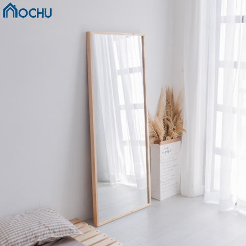 Gương đứng soi toàn thân khung gỗ OCHU Dựa tường  MIRROR L Nội thất Decor phòng khách phòng ngủ