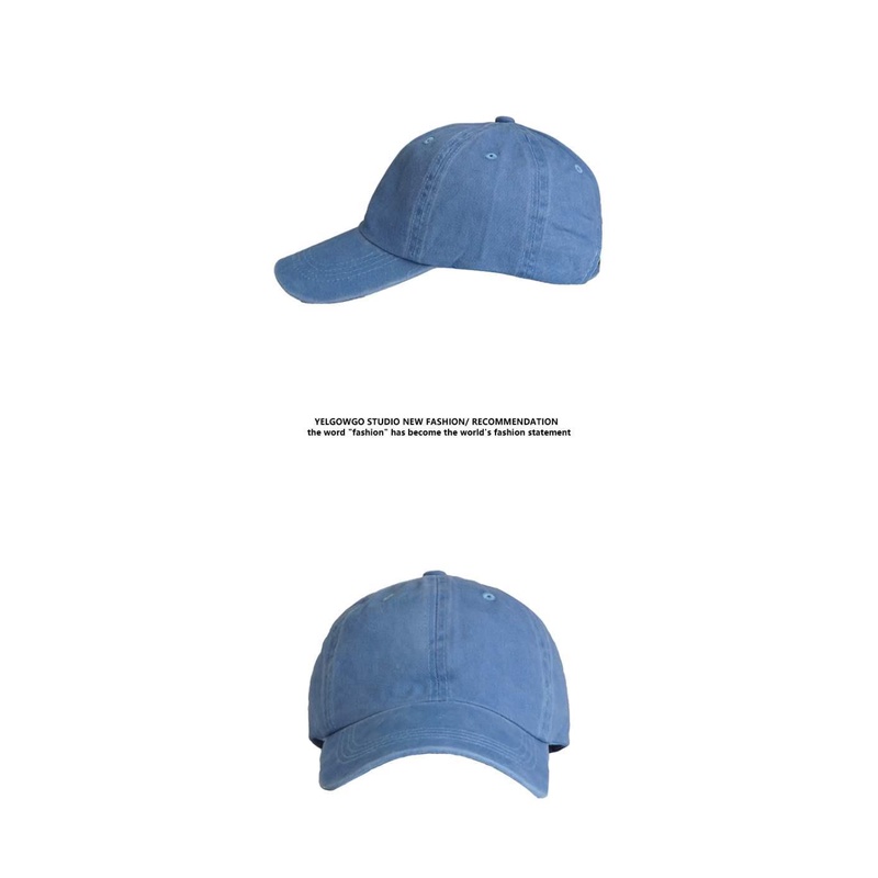 Nón lưỡi trai denim thời trang Hàn Quốc năng động cá tính