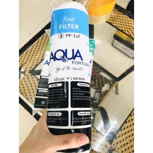 [COMBO] 3 Lõi lọc nước AQUA 123 dùng cho tất cả máy lọc nước RO