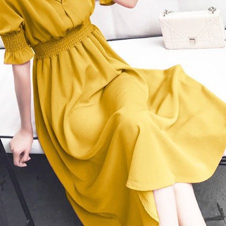 2020 váy voan mới mùa hè váy hoa chuông kiểu Pháp váy manri dress cực xinh | BigBuy360 - bigbuy360.vn