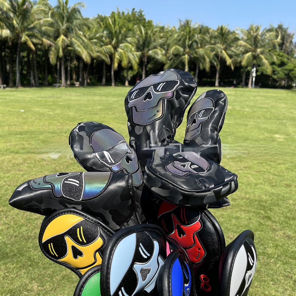 Bộ 10 Vỏ Bọc Đầu Gậy Đánh Golf Bằng Gỗ Chất Lượng Cao