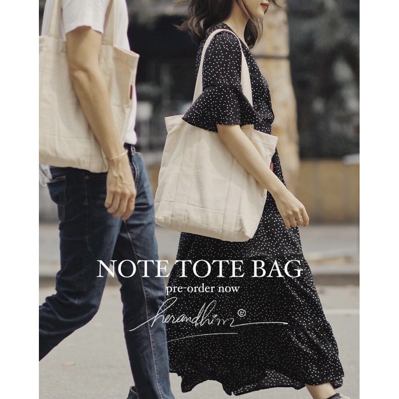 Túi HerandHim - Note Tote Bag