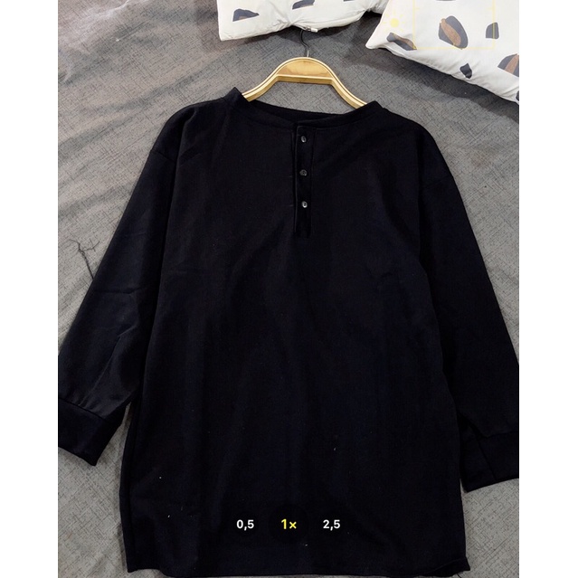 Áo bo tăm len  mỏng dài tay thu đông cúc bánh bèo 2 màu trắng đen  nhẹ nhàng ullzang Bibi.store.99 - ảnh thật cuối | BigBuy360 - bigbuy360.vn