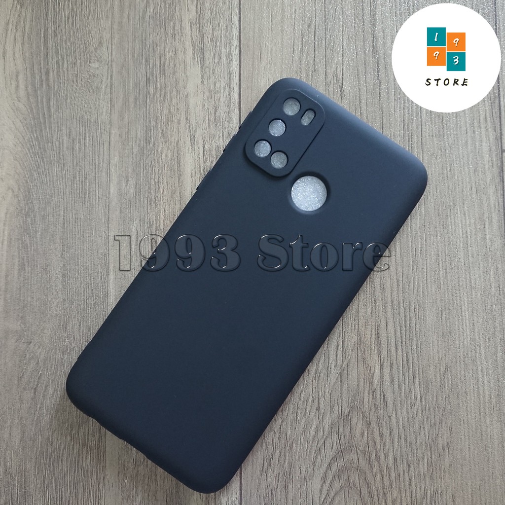 Ốp lưng Vsmart Joy 4 - Ốp dẻo đen có gù bảo vệ camera, có lổ đeo đây bên hông