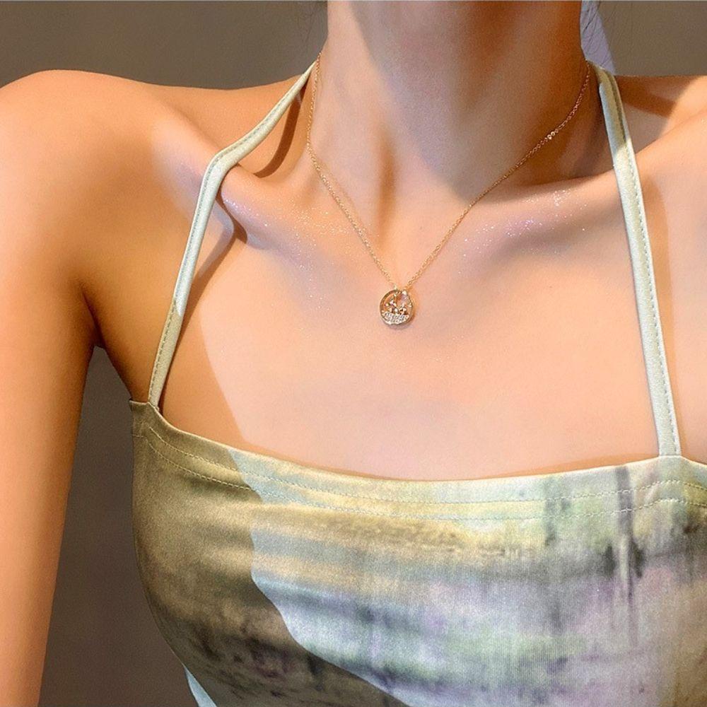 AROMA Vòng cổ Mặt Đuôi Cá Thời Trang Chất Lượng Cao Cho Nữ