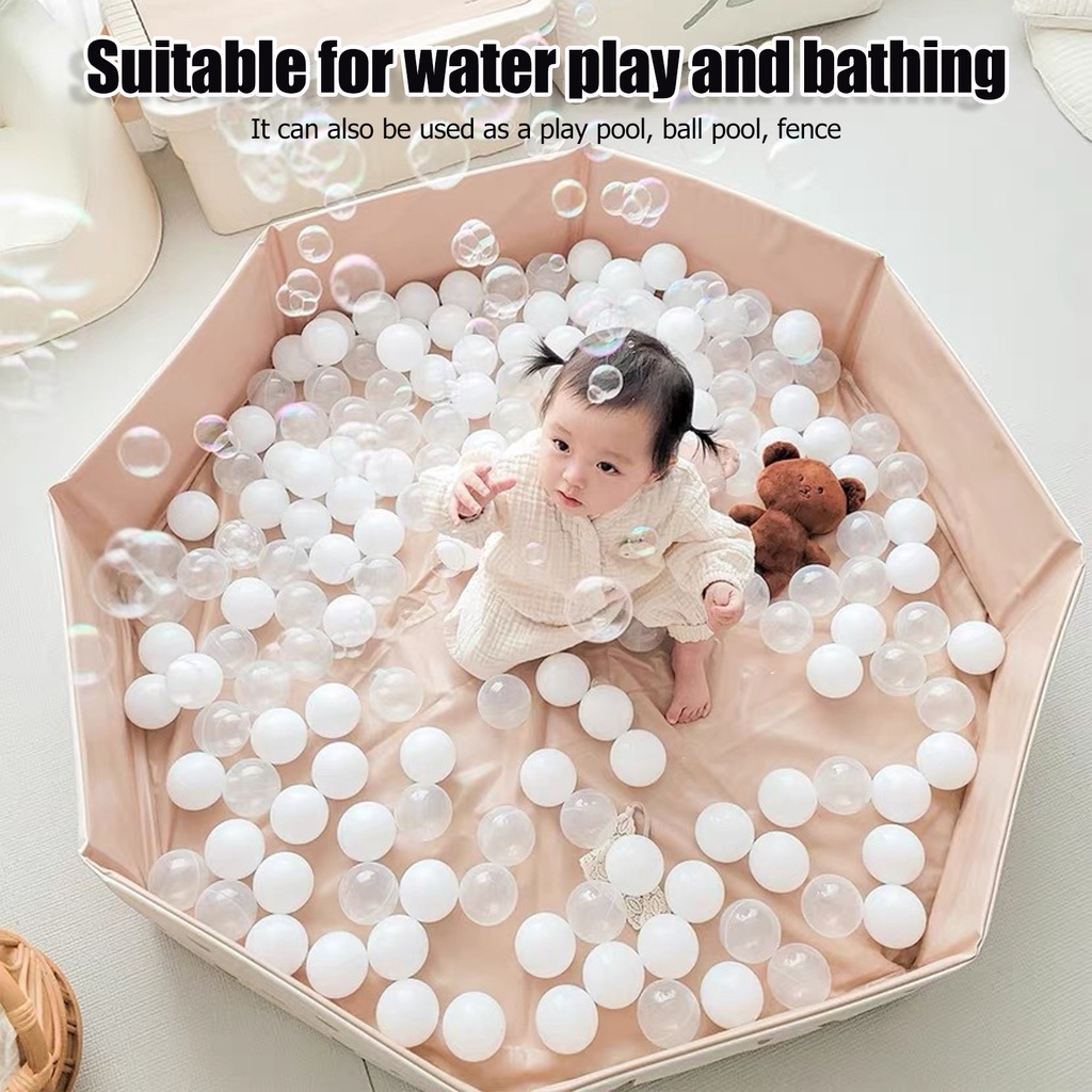 Quây bóng bể bơi đa năng gấp gọn cho bé - Di động Bồn tắm ngoài trời có thể gập lại Lithium067