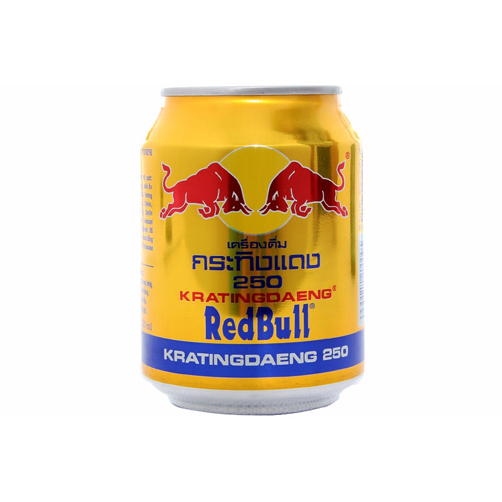 Nước tăng lực Redbull lon 250ml hàng Thái