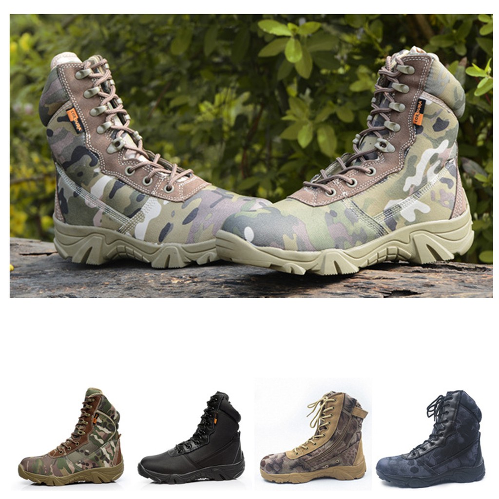 Bán buôn - Giày DEL.TA Mỹ cao cổ chuyên phượt