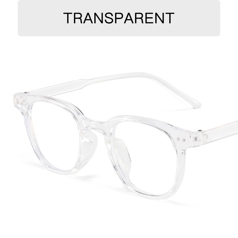 Mắt kính gọng tròn chống tia UV bằng nhựa thời trang