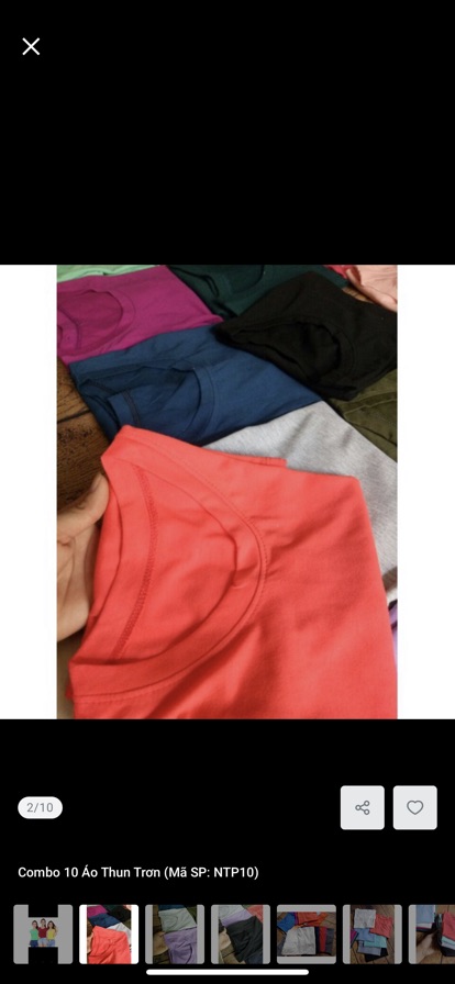 [Sale] ÁO THUN TRƠN CỔ TRÒN