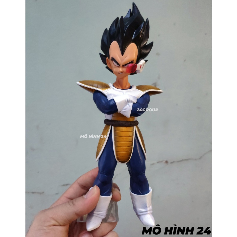 MÔ HÌNH ĐỒ CHƠI NHÂN VẬT VEGETA KID ĐEO KÍNH HỒI MỚI XUỐNG TRÁI ĐẤT DRAGONBALL FIGURE MASTERLISE CHIẾN BINH SAIYAN