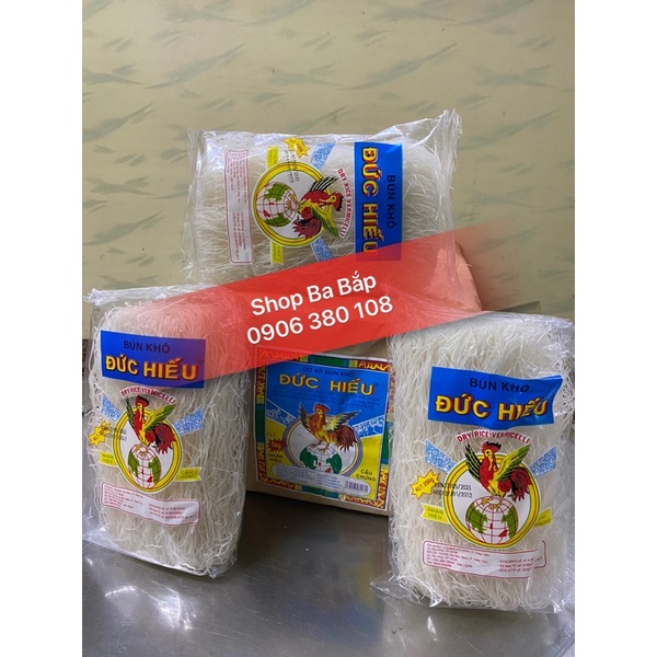 Bún gạo khô Đức Hiếu 250g (Hàng ngon chuẩn xuất khẩu)