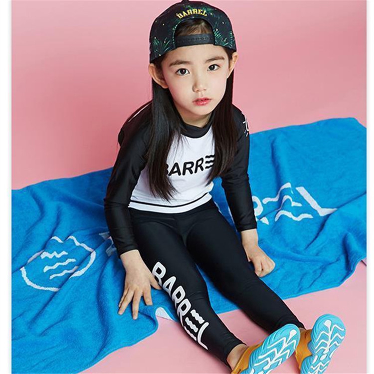 Bộ Đồ Lặn Thể Thao Tay Dài Chống Nắng Nhanh Khô Phong Cách Hàn Quốc Cho Bé | BigBuy360 - bigbuy360.vn