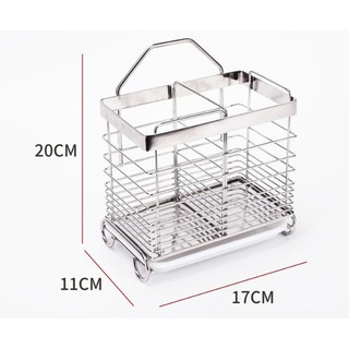 [ KHAI TRƯƠNG ] Ống đựng đũa inox 304 dán tường