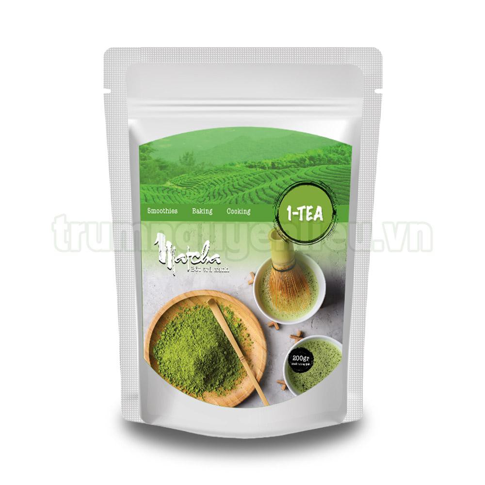 Bột trà xanh Matcha 1-tea - túi 200g  - Hàng chính hãng