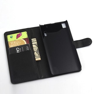 Bao da cho lenovo k3 note/a7000 dạng ví litchi