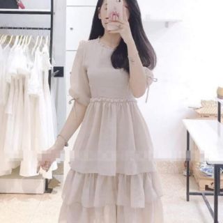 Đầm tầng tiểu thư