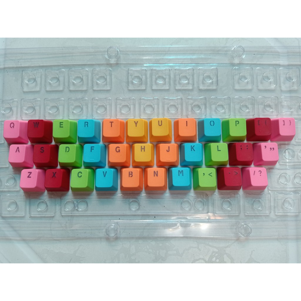 Nút keycap phím Xuyên Led Bộ Mix sẵn nhựa Pbt Cá Nhân Hóa Kiểu OEM chỉ dành cho Phím Cơ