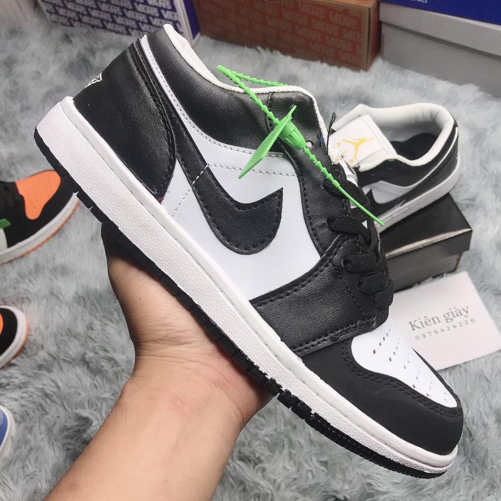 Giày thể thao jordan 1 low mid milan, giày jordan đen trắng cổ thấp hàng chuẩn full box | BigBuy360 - bigbuy360.vn