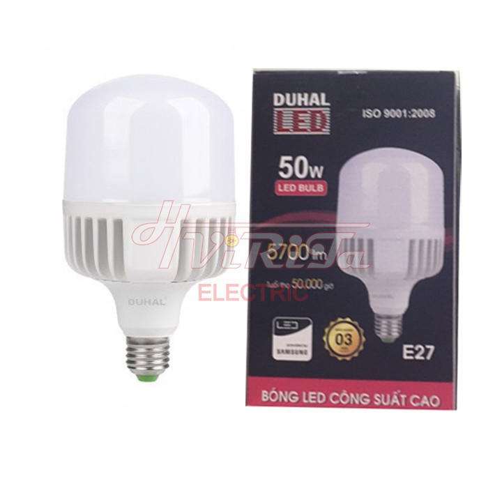 Đèn led Duhal 20W 30W 40W 50W thân trụ