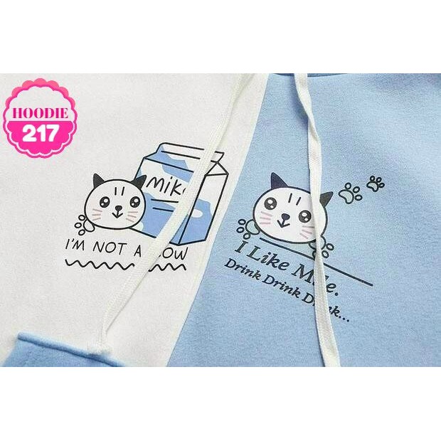 ÁO HOODIE PHỐI MÀU CỰC XINH AHD217 ⚡FREESHIP⚡100% ẢNH THẬT⚡ NN CHUYÊN SỈ - NN STORE | BigBuy360 - bigbuy360.vn